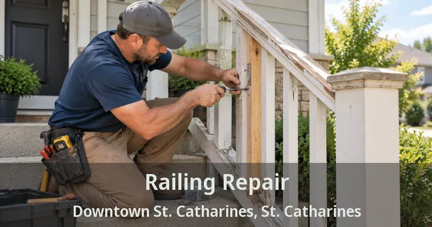 Railing Repair Downtown St. Catharines, St. Catharines - ON