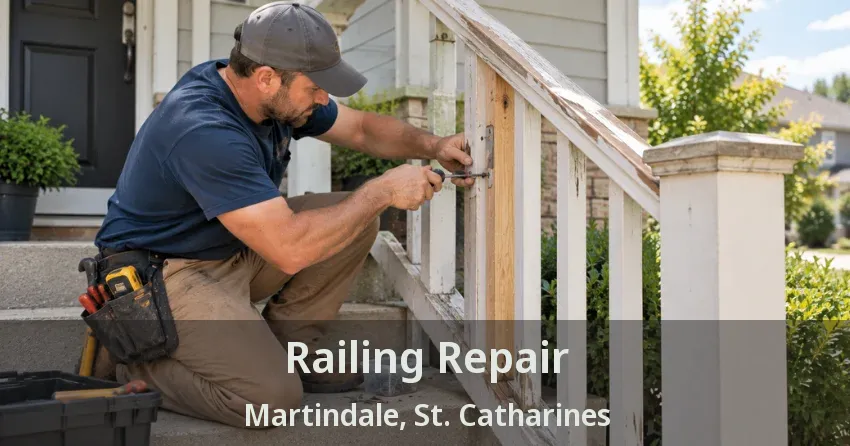Railing Repair Martindale, St. Catharines - ON