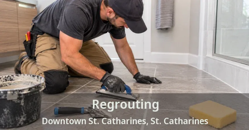 Regrouting Downtown St. Catharines, St. Catharines - ON