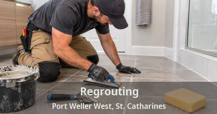 Regrouting Port Weller West, St. Catharines - ON
