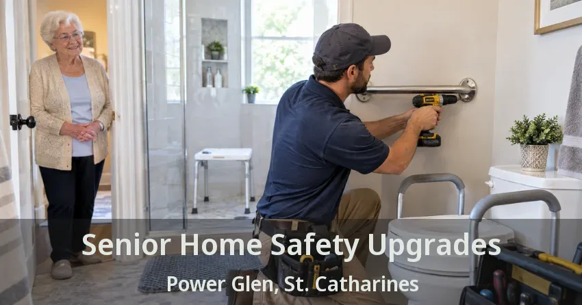 Senior Home Safety Upgrades Power Glen, St. Catharines - ON