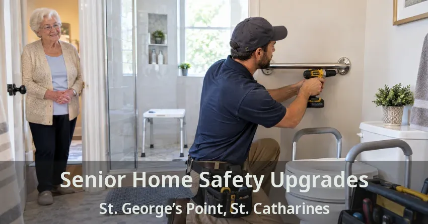 Senior Home Safety Upgrades St. George’s Point, St. Catharines - ON