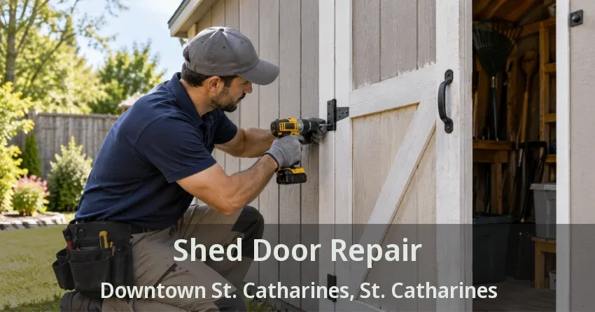 Shed Door Repair Downtown St. Catharines, St. Catharines - ON
