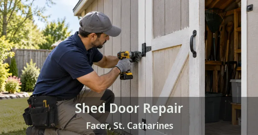Shed Door Repair Facer, St. Catharines - ON