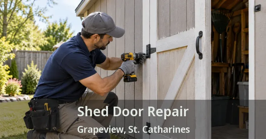 Shed Door Repair Grapeview, St. Catharines - ON