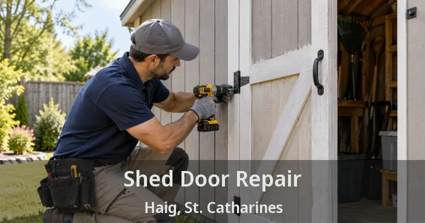 Shed Door Repair Haig, St. Catharines - ON