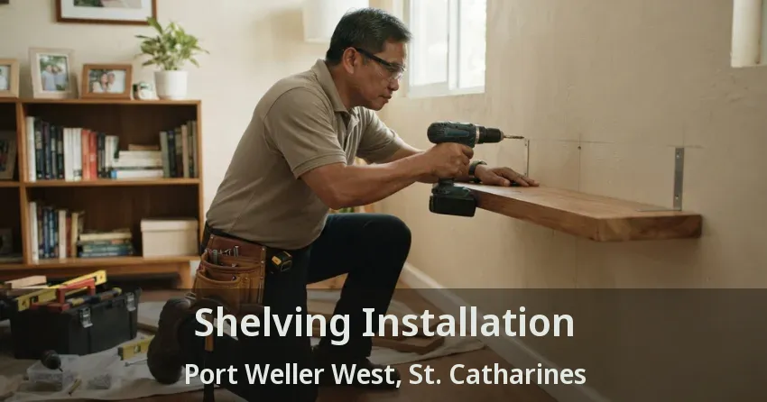 Shelving Installation Port Weller West, St. Catharines - ON