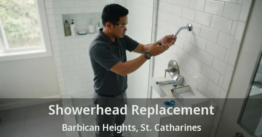 Showerhead Replacement Barbican Heights, St. Catharines - ON