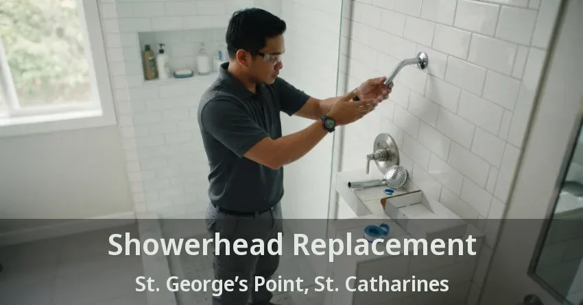 Showerhead Replacement St. George’s Point, St. Catharines - ON