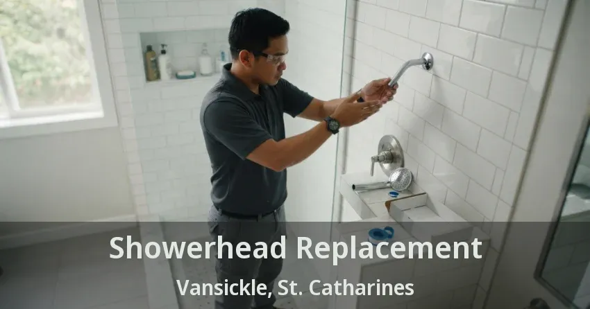 Showerhead Replacement Vansickle, St. Catharines - ON