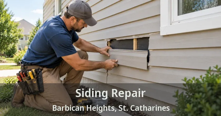 Siding Repair Barbican Heights, St. Catharines - ON
