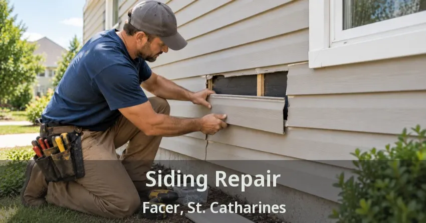 Siding Repair Facer, St. Catharines - ON