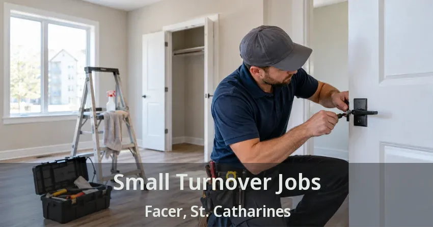 Small Turnover Jobs Facer, St. Catharines - ON