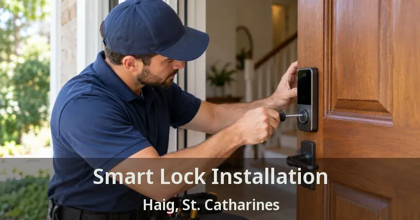 Smart Lock Installation Haig, St. Catharines - ON