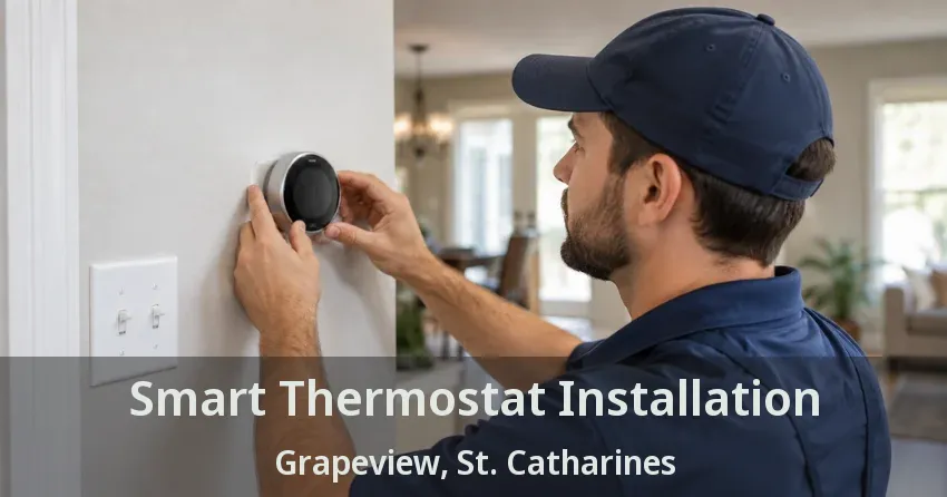 Smart Thermostat Installation Grapeview, St. Catharines - ON
