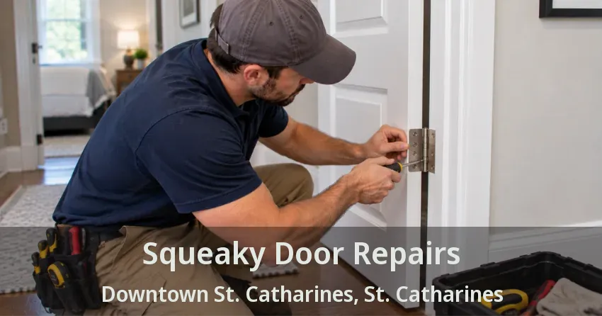 Squeaky Door Repairs Downtown St. Catharines, St. Catharines - ON