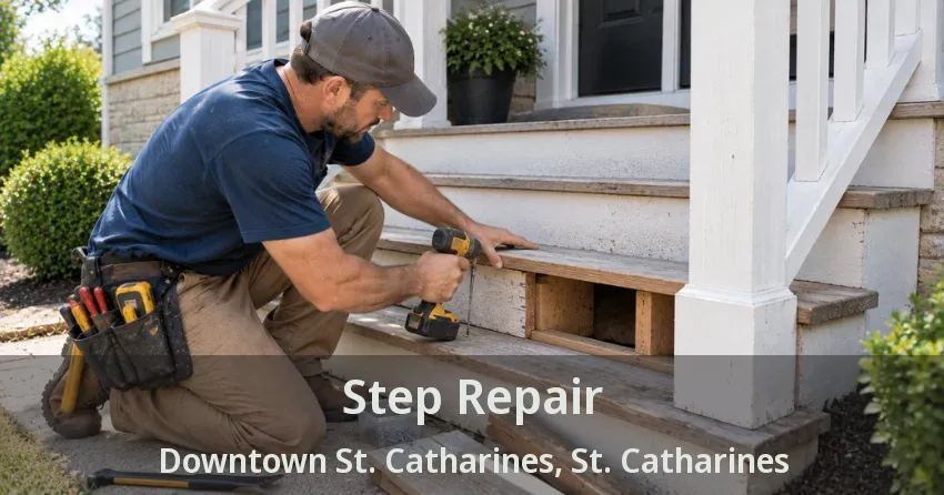 Step Repair Downtown St. Catharines, St. Catharines - ON