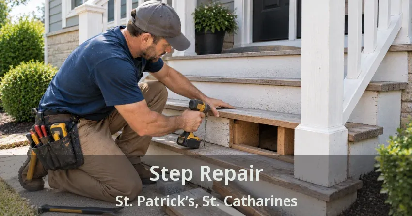 Step Repair St. Patrick’s, St. Catharines - ON