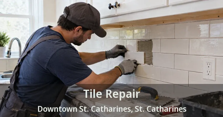 Tile Repair Downtown St. Catharines, St. Catharines - ON