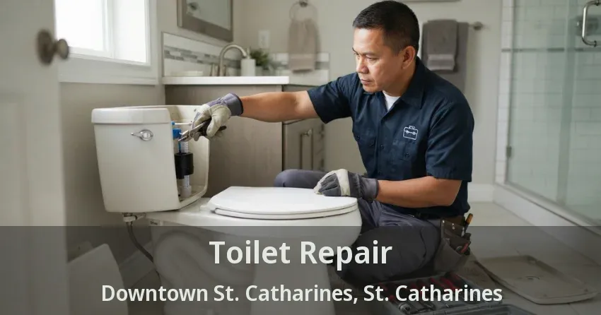 Toilet Repair Downtown St. Catharines, St. Catharines - ON