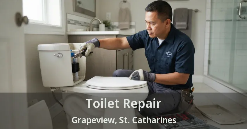 Toilet Repair Grapeview, St. Catharines - ON