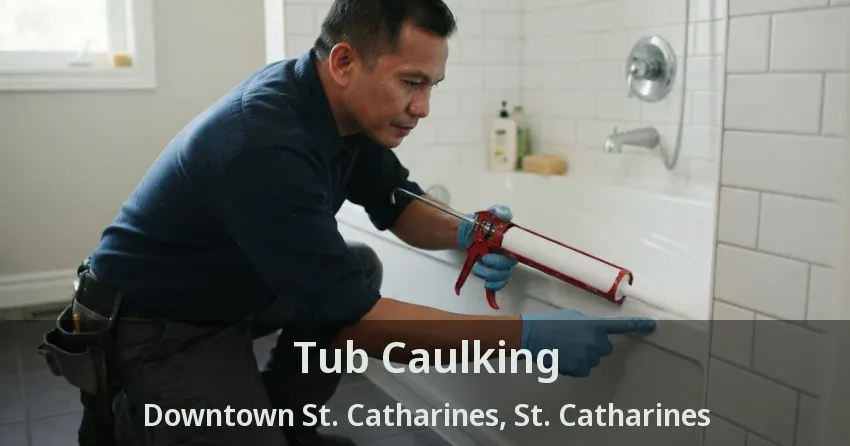 Tub Caulking Downtown St. Catharines, St. Catharines - ON