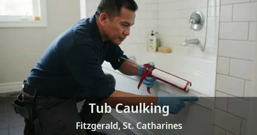 Tub Caulking Fitzgerald, St. Catharines - ON