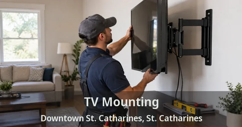 TV Mounting Downtown St. Catharines, St. Catharines - ON