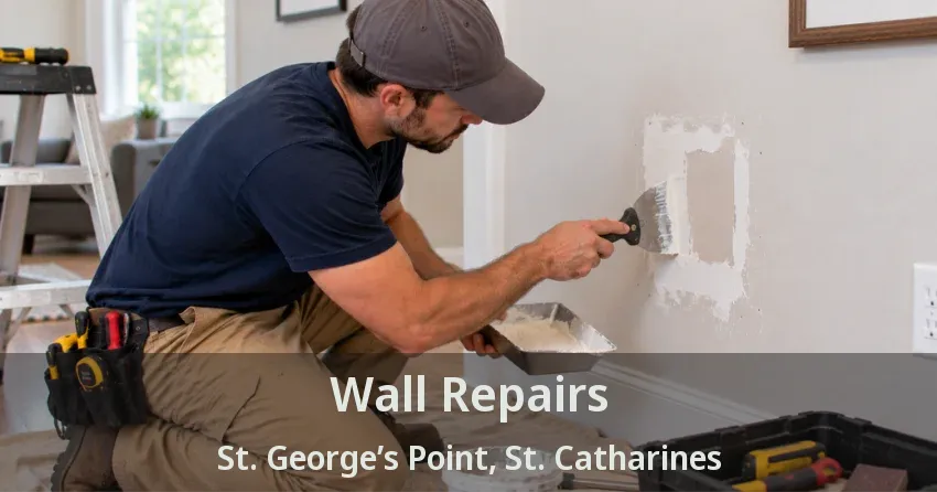 Wall Repairs St. George’s Point, St. Catharines - ON