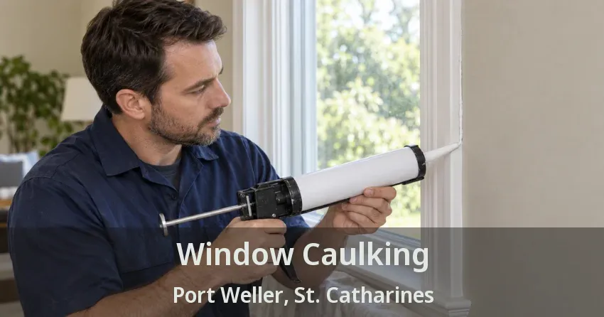 Window Caulking Port Weller, St. Catharines - ON