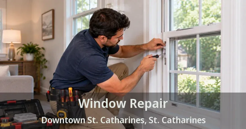 Window Repair Downtown St. Catharines, St. Catharines - ON