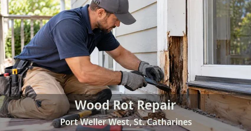 Wood Rot Repair Port Weller West, St. Catharines - ON