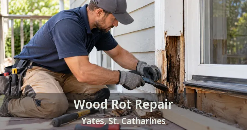 Wood Rot Repair Yates, St. Catharines - ON