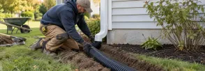 Downspout Extension Installation Facer, St. Catharines