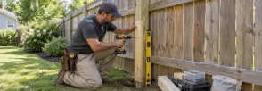 Fence Post Repair Facer, St. Catharines