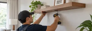 Floating Shelf Installation Power Glen, St. Catharines